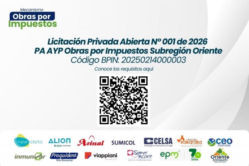 Licitación privada abierta n001 de 2026